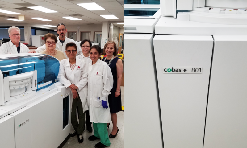 Aculabs Goes Live With First Cobas E 801 Module In New Jersey Aculabs Inc